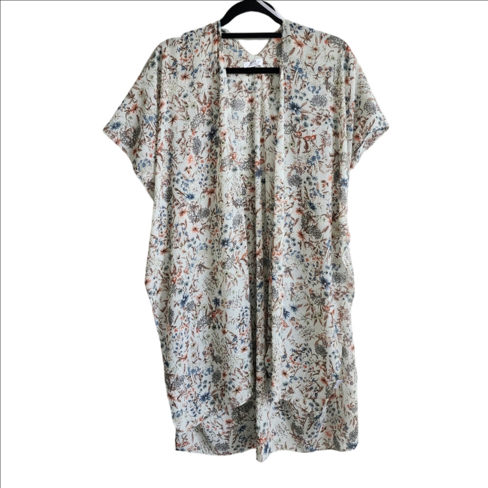 New With Tags Floral Kimono Cardigan